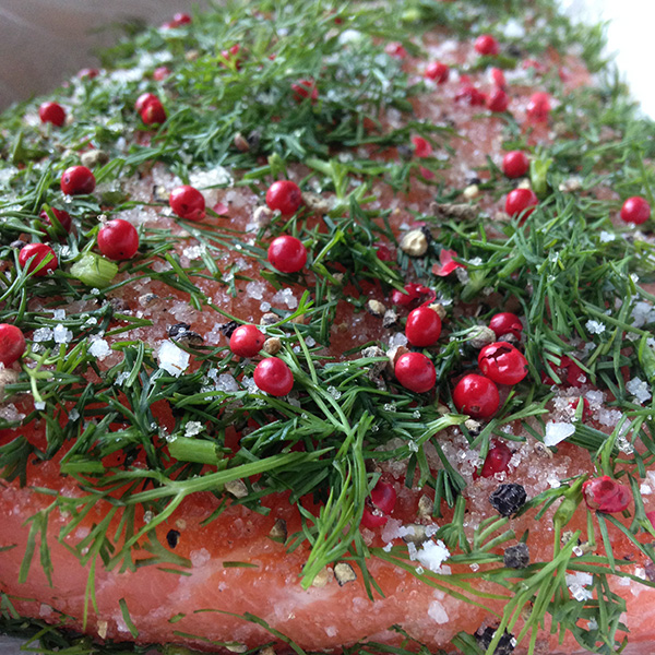 Saumon Gravlax